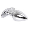Kiotos Plug Bijou anal avec base arrondie Curve 6 x 2.8 cm - Bijou Violet